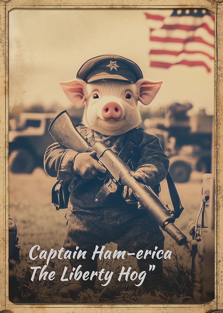 Captain Ham-erica "The Liberty Hog"