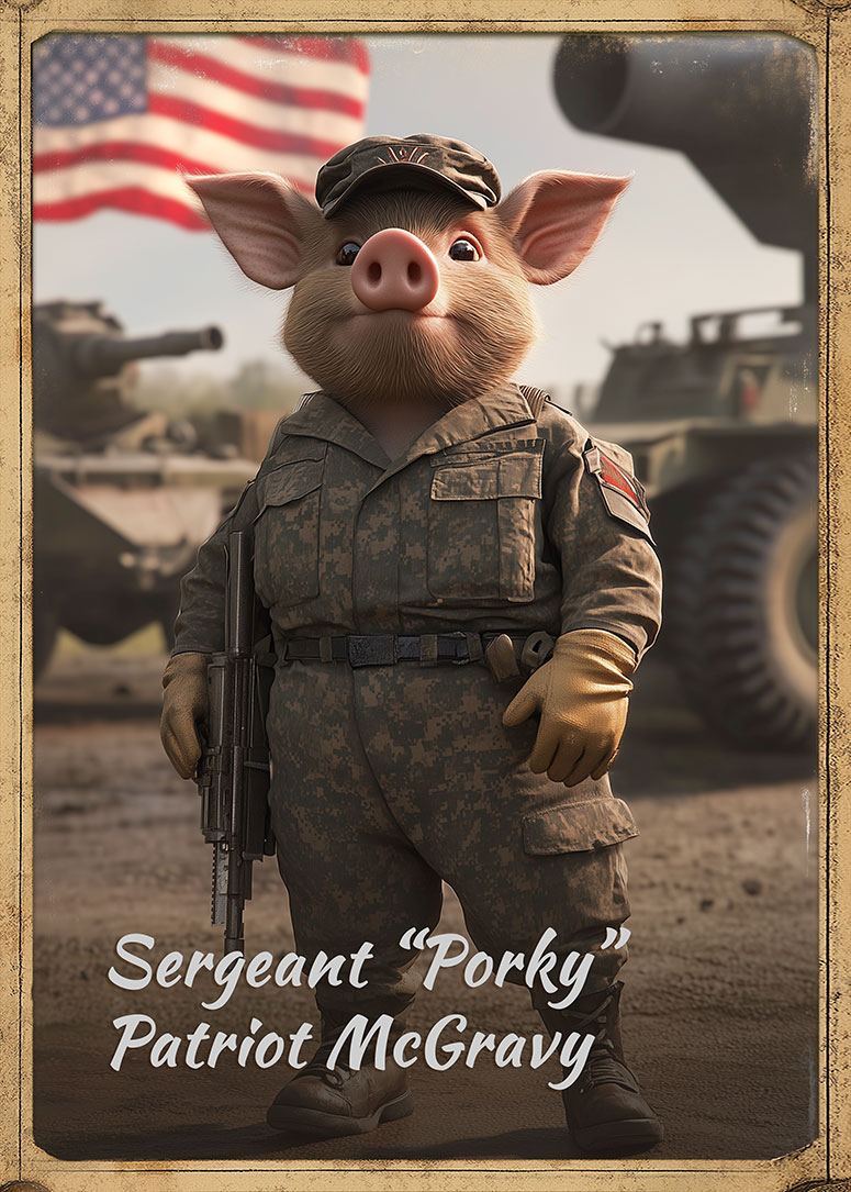 Sergeant “Pork Barrel” McGravy