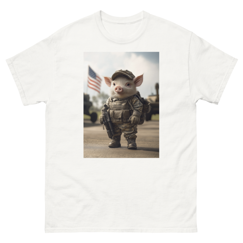 Unisex classic tee Hero 01 Piglet