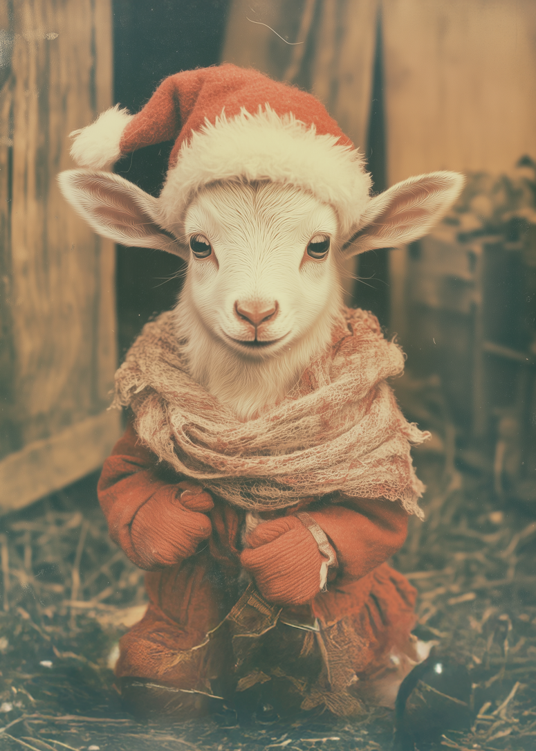 Christmas_05_Goat_Buttons "Baa Humbug" McJolly