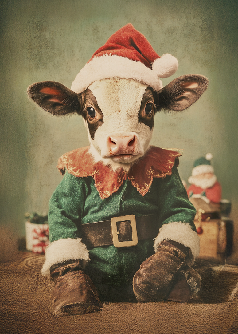 Christmas_06_Calf_Clarabelle "Tinsel Toes" McMoo