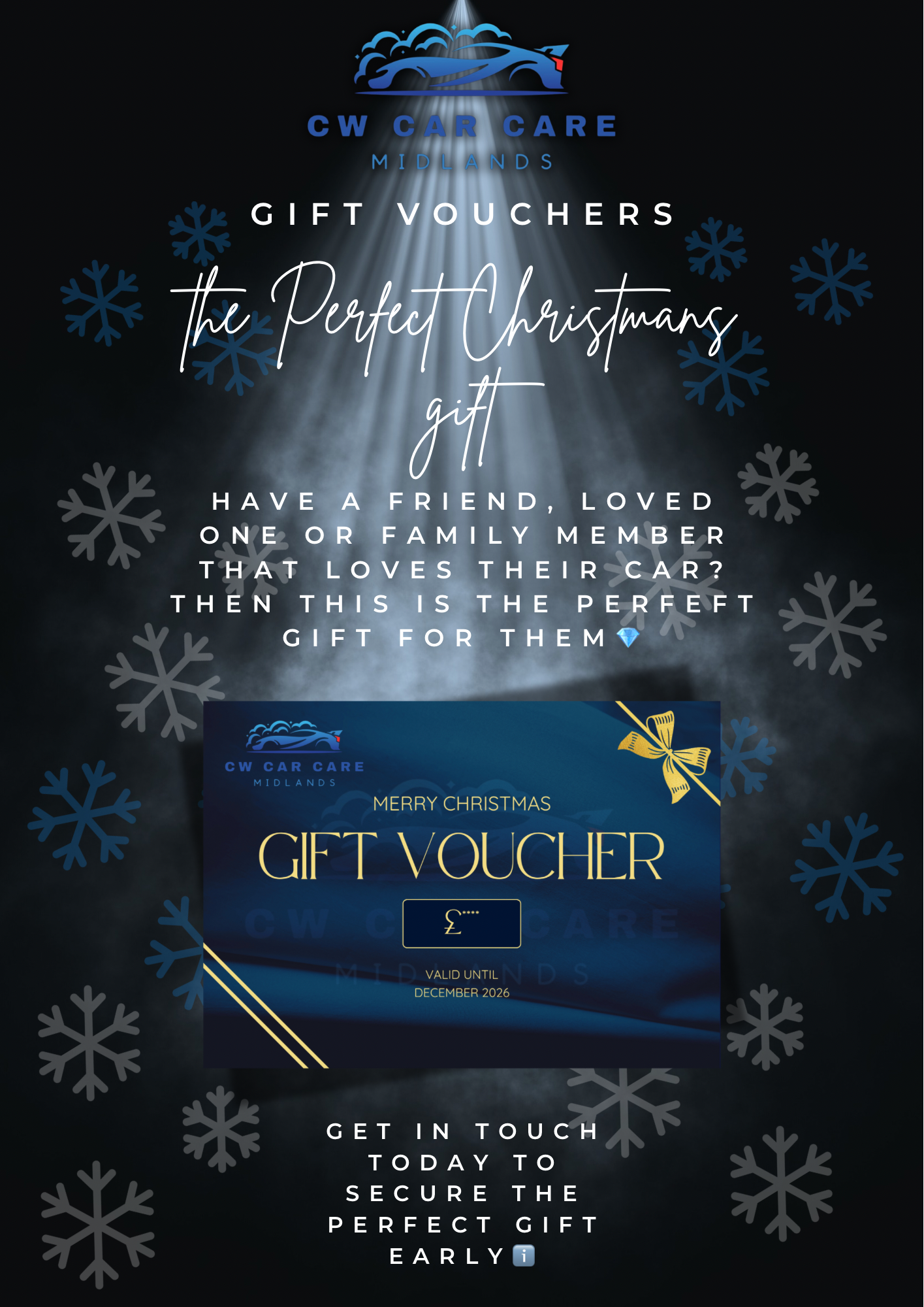 CWCC Christmas Gift Vouchers