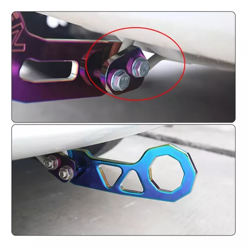 Tow Hook Gancho De Reboque Traseiro Engate Esportivo