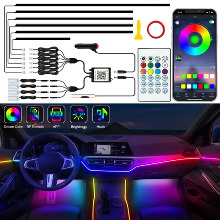 Fita Led RGB para Painel com Controle por App