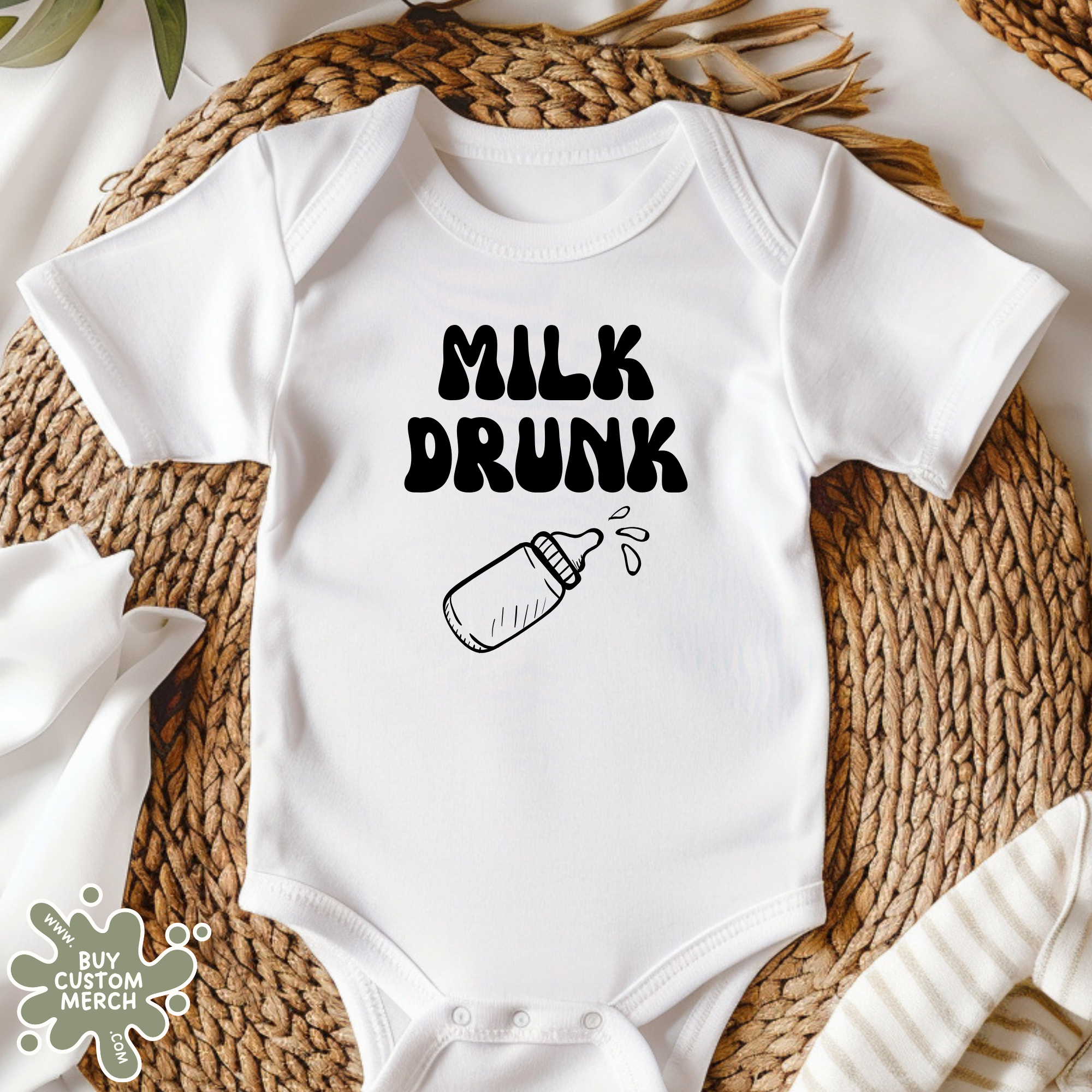 Milk Drunk Baby Onesie