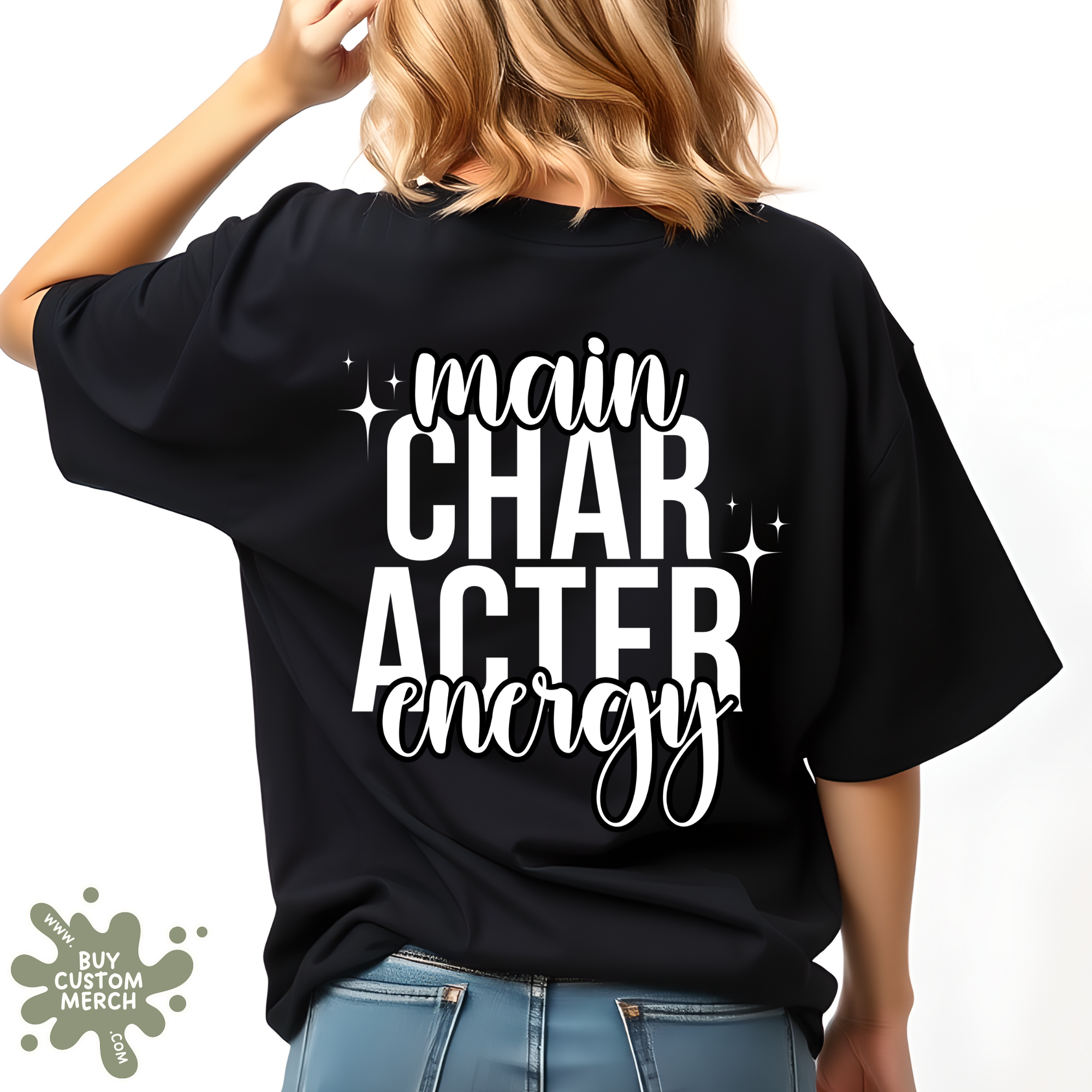 Main Character Energy T-Shirt - Unisex Motivational Graphic Tee for Men & Women