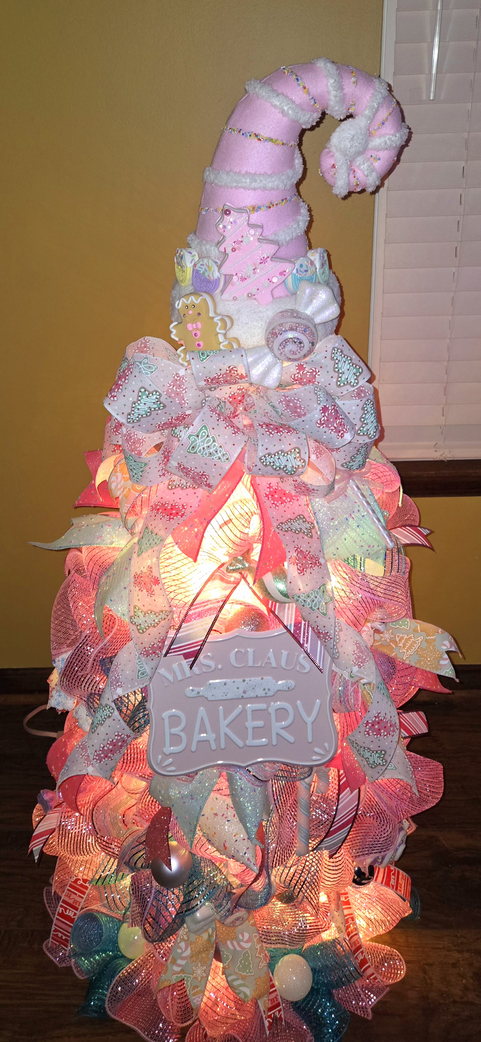 Christmas Tree Wreath FOR LOCAL PICKUP ONLY
