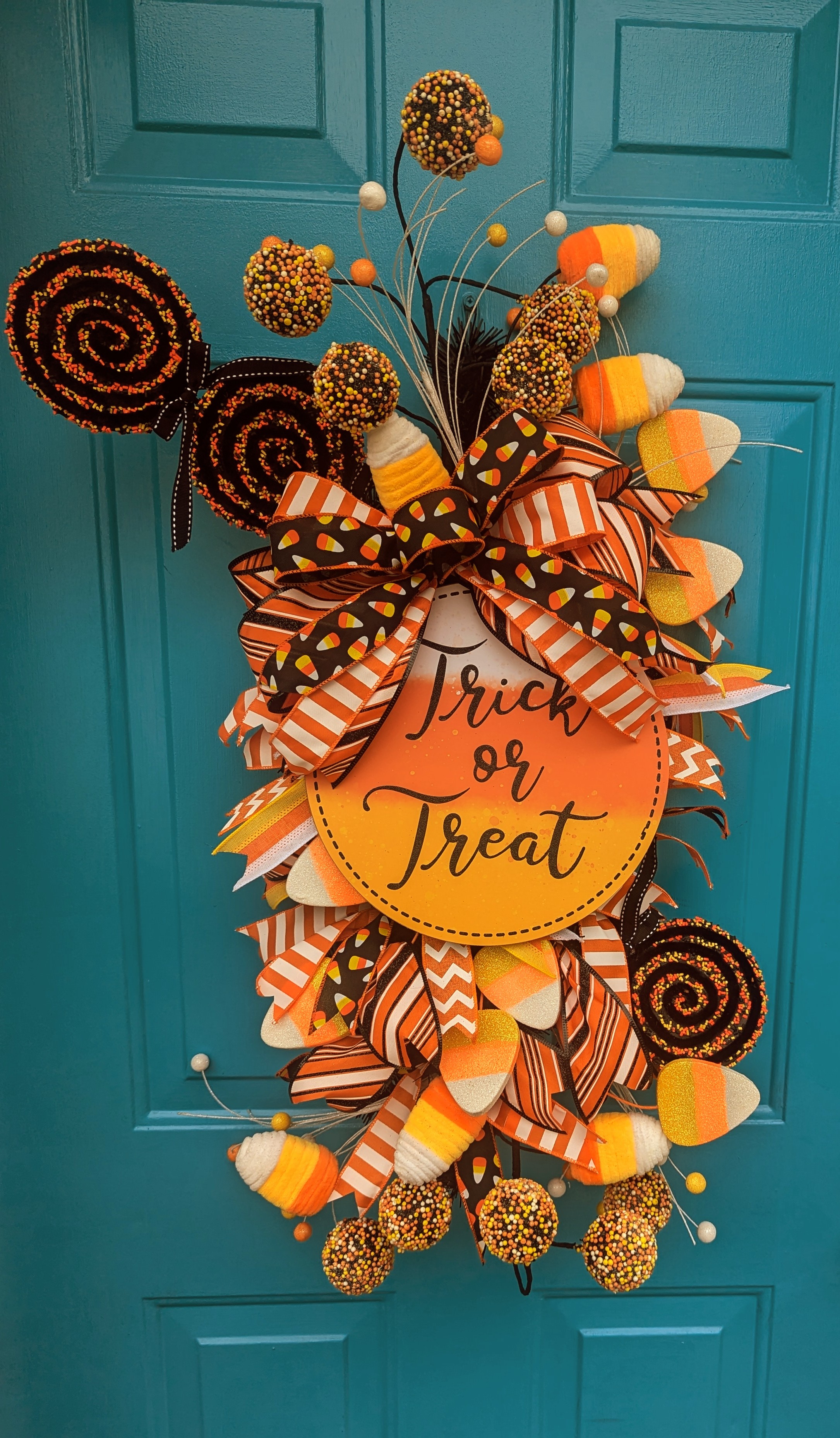 Halloween Door Wreath