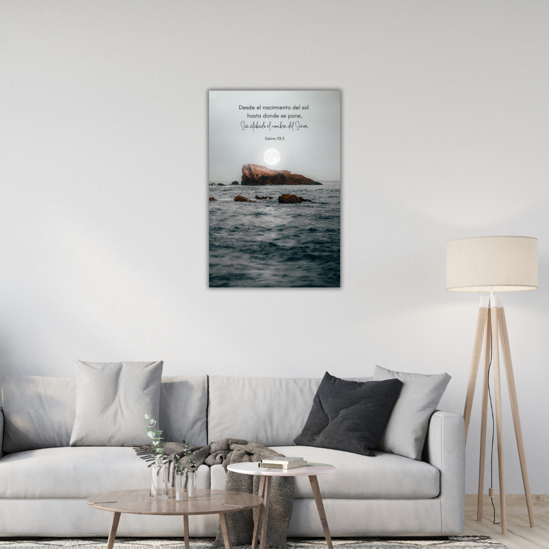 "Sea alabado el nombre del Señor"