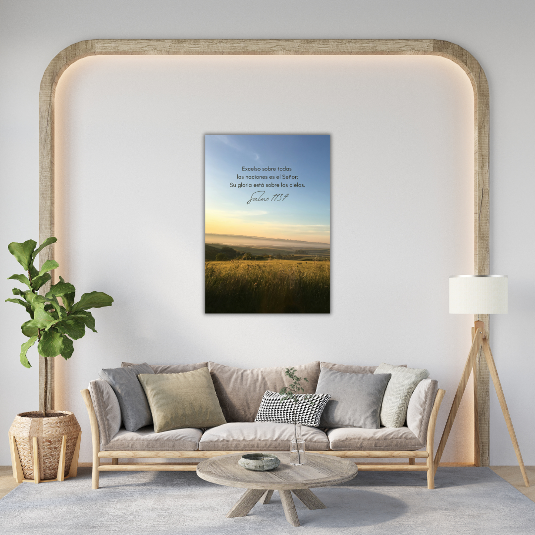 "Excelso sobre todas las naciones es el Señor"