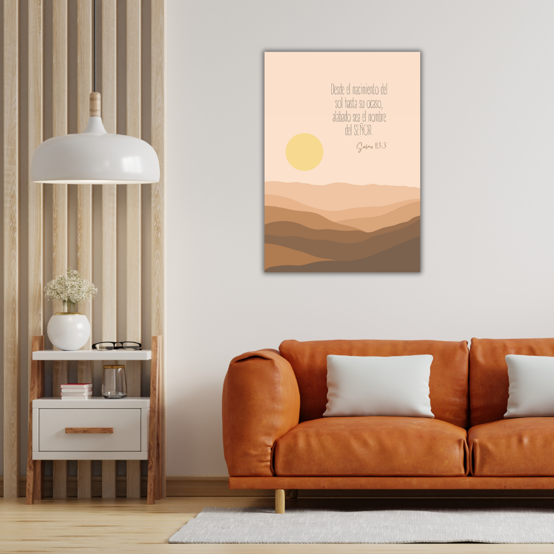 "Sea alabado el nombre del Señor"