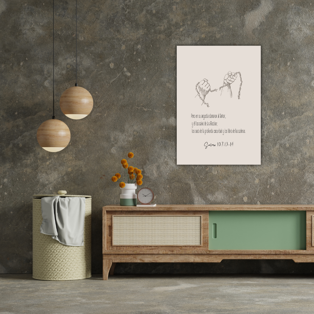 "Pero en su angustia clamaron al Señor"