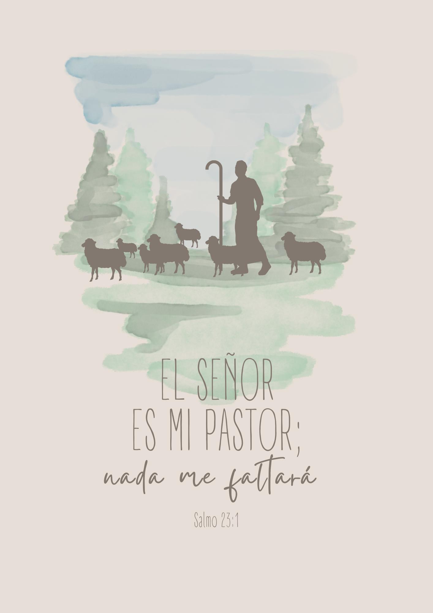 "El Señor es mi Pastor"