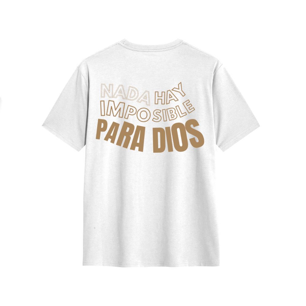 "No hay nada imposible para Dios"