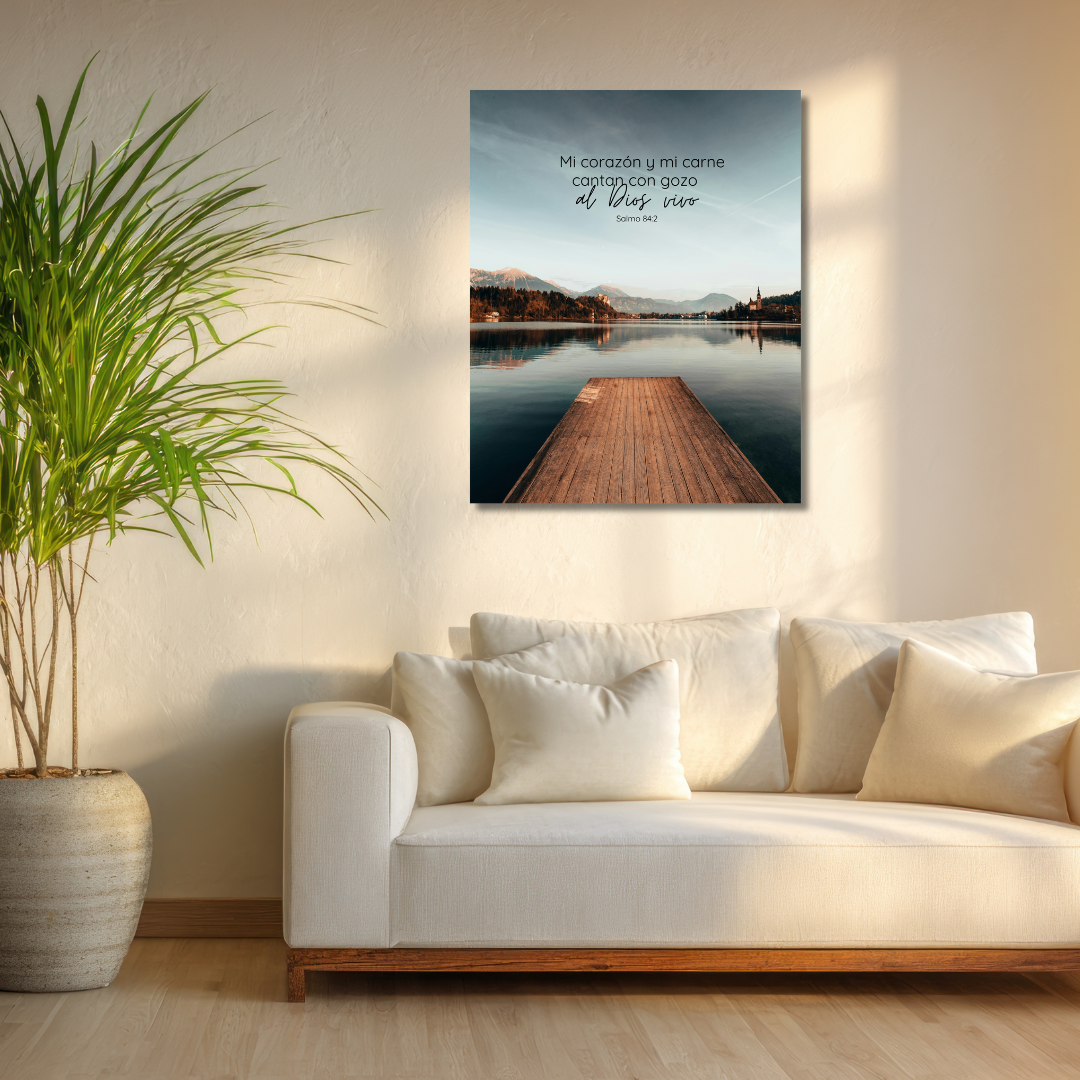 "Mi corazón y mi carne cantan con gozo al Dios vivo"