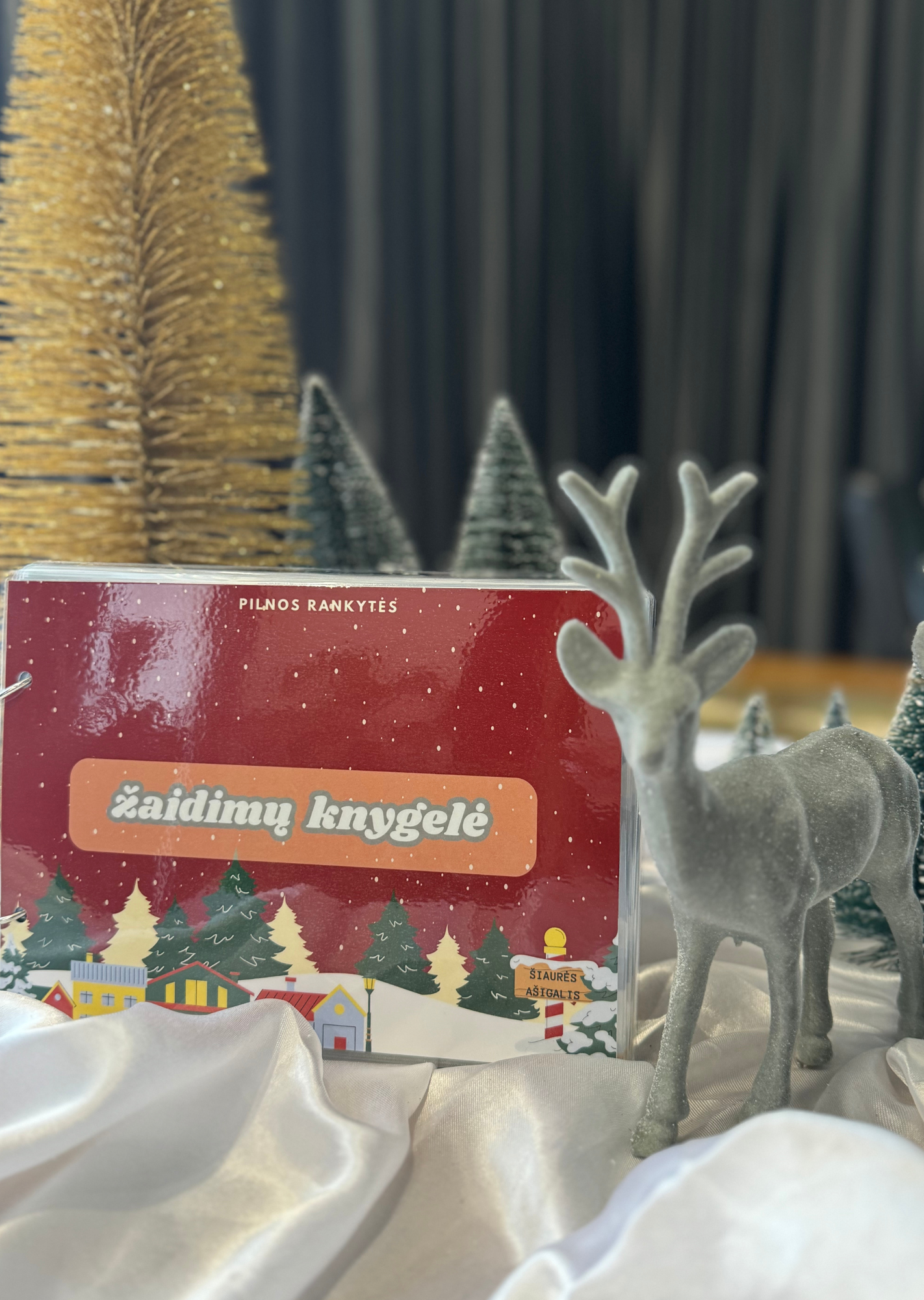 Personalizuota žaidimų-lavinimo knygelė KALĖDOS