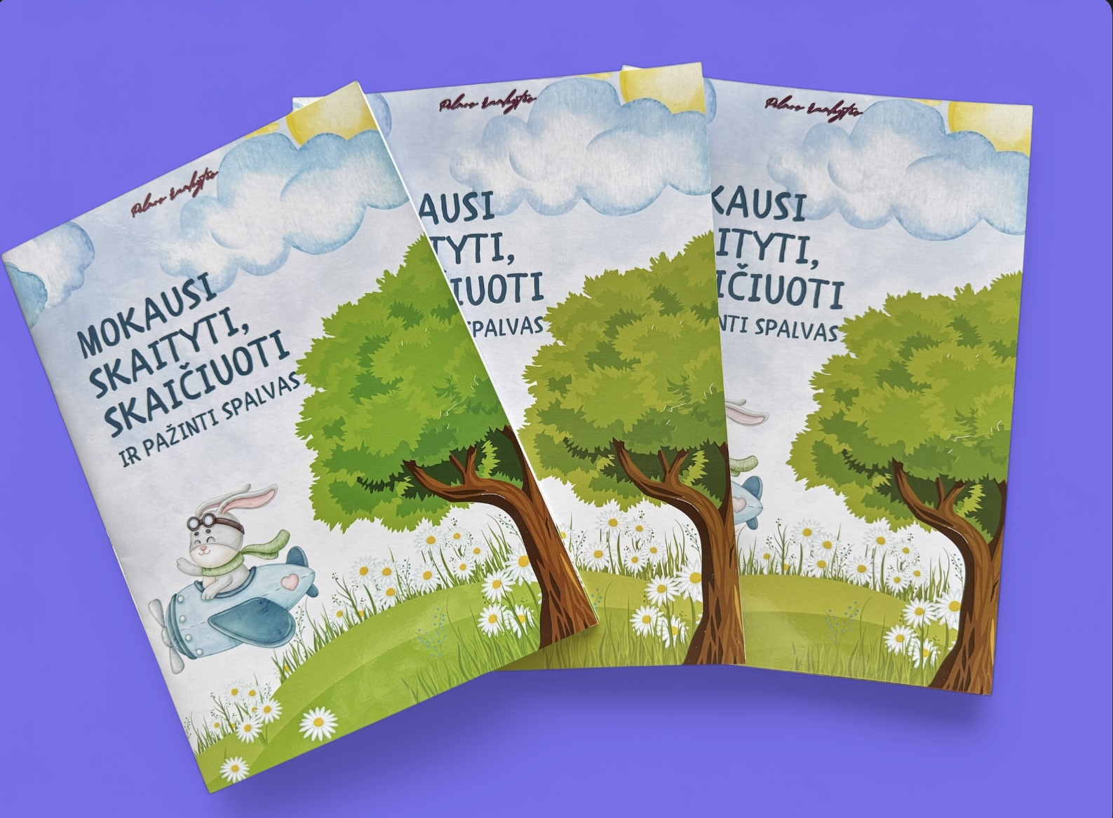 MOKAUSI SKAITYTI, SKAIČIUOTI IR PAŽINTI SPALVAS