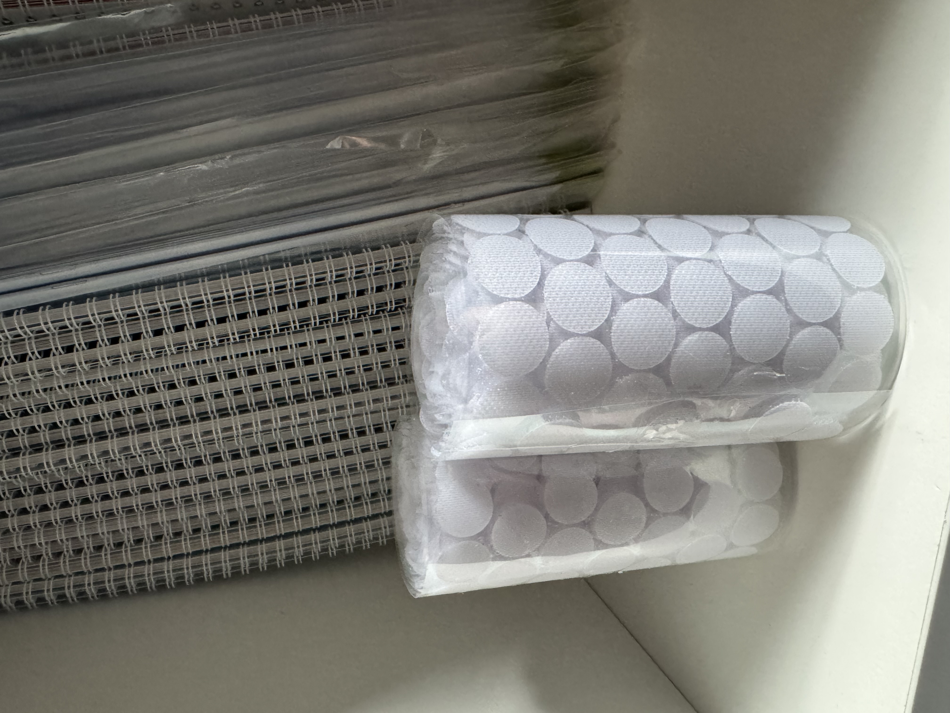 Velcro lipdukai 15 mm balti 500 porų