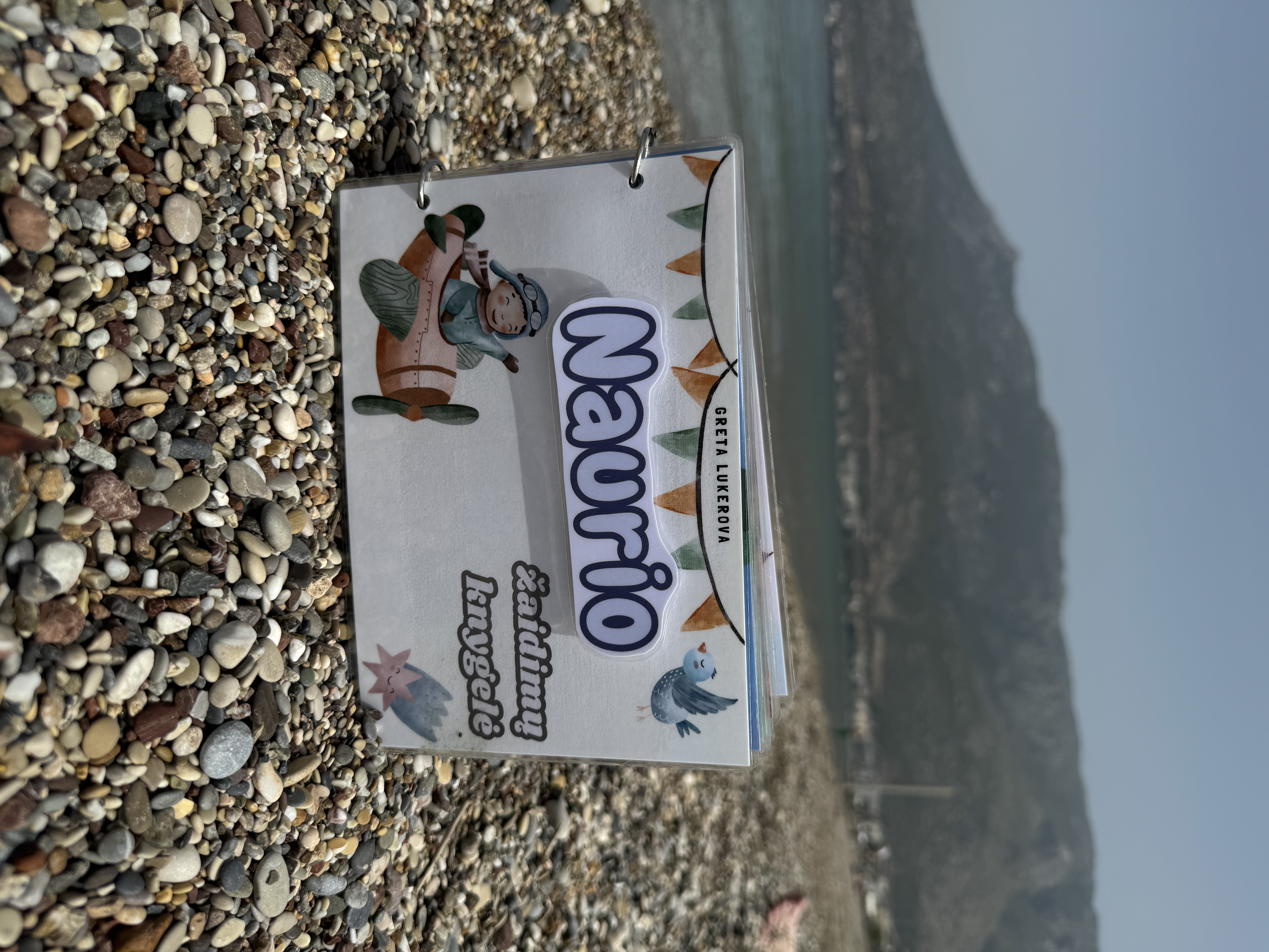 Personalizuota žaidimų-lavinimo knygelė 