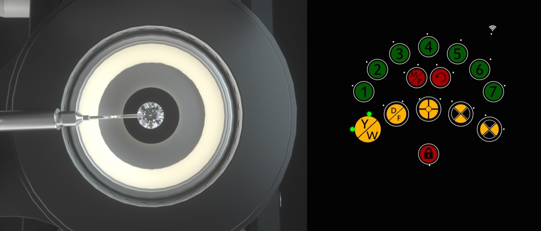 Stereo Microscope with Camera Attachment (Zoom upto 50X)