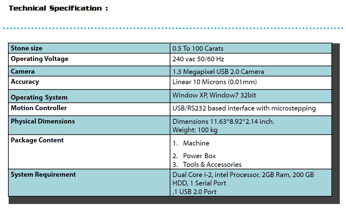 Diamond Bruting machine  ( For rough stone)