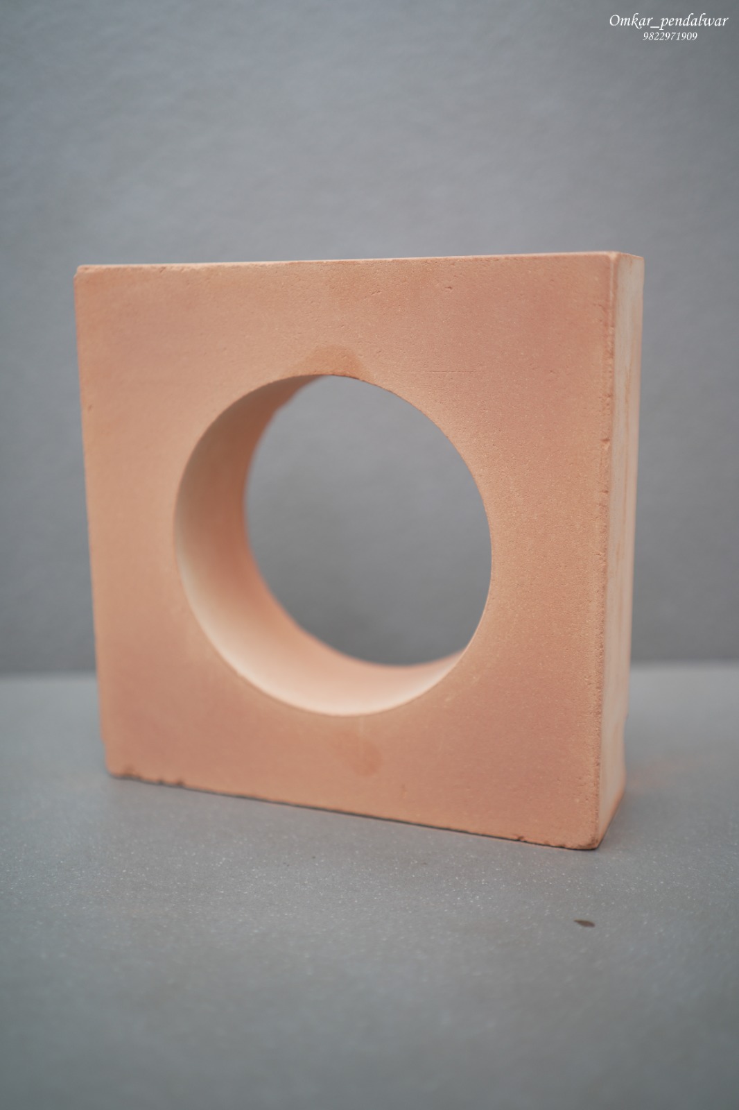 Topoz Terracotta Jali 8.5x8.5x2.5 inch 