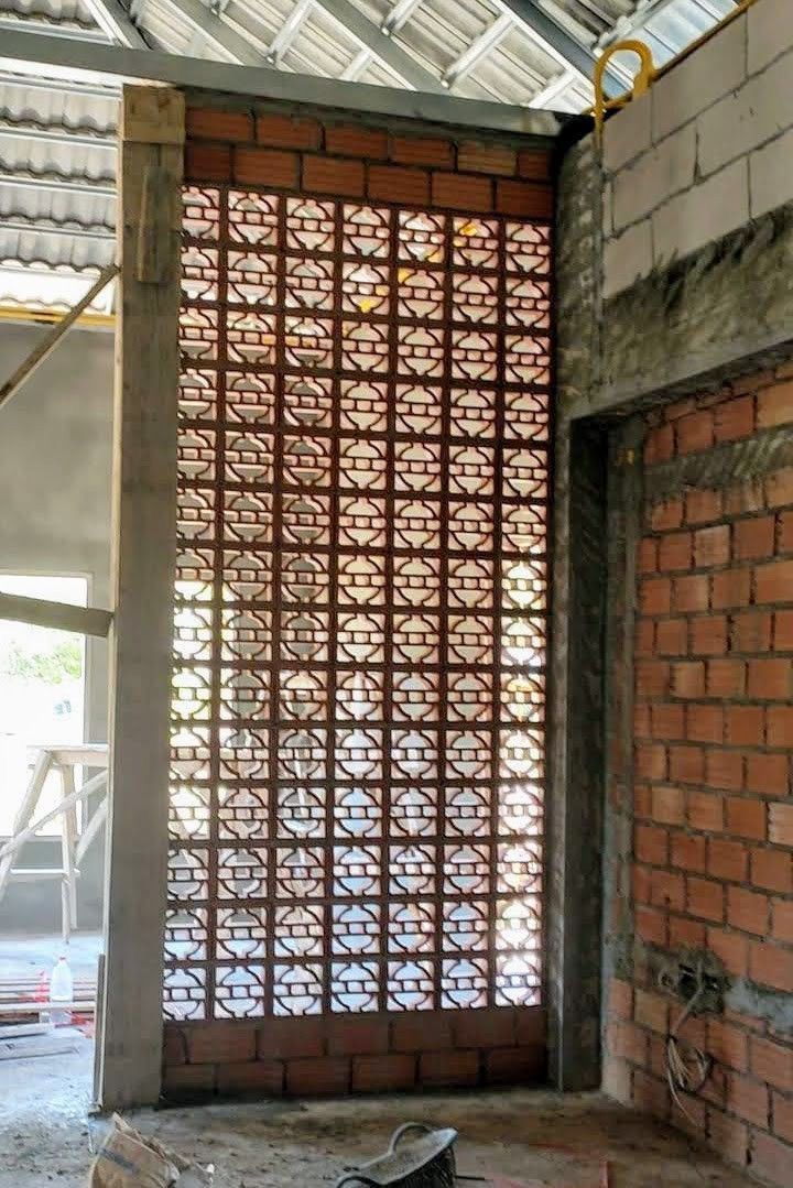 Koresh Terracotta Jali 8.5x8.5x2.5 inch 