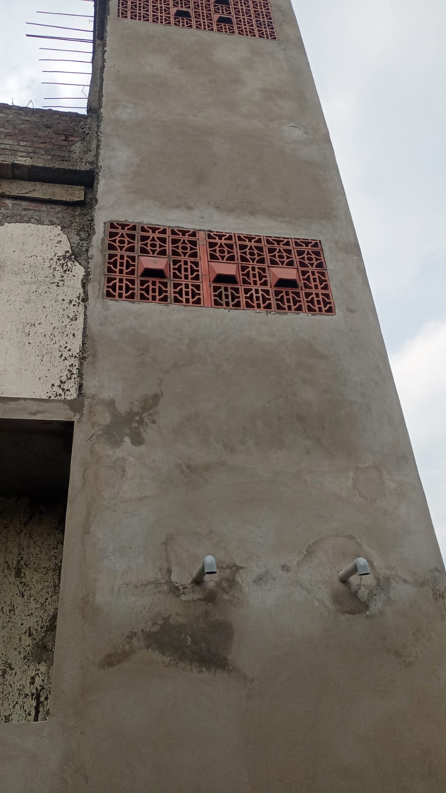 Koresh Terracotta Jali 8.5x8.5x2.5 inch 