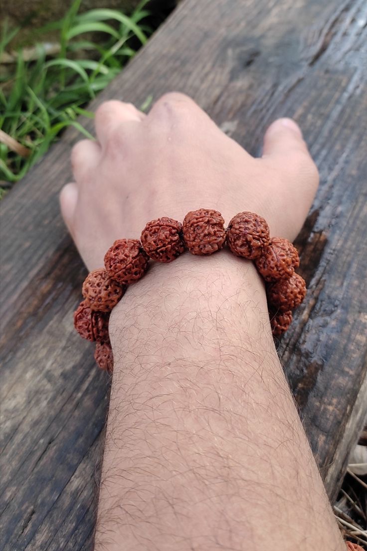 5  Mukhi (Face) Rudraksha Bead Bracelet