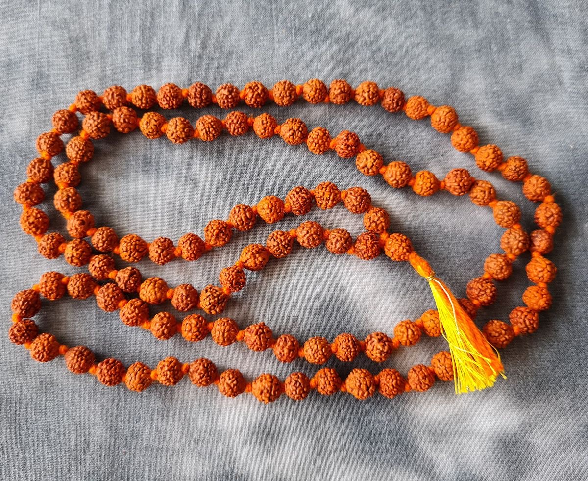 Rudraksha Mala for jaap necklace 
