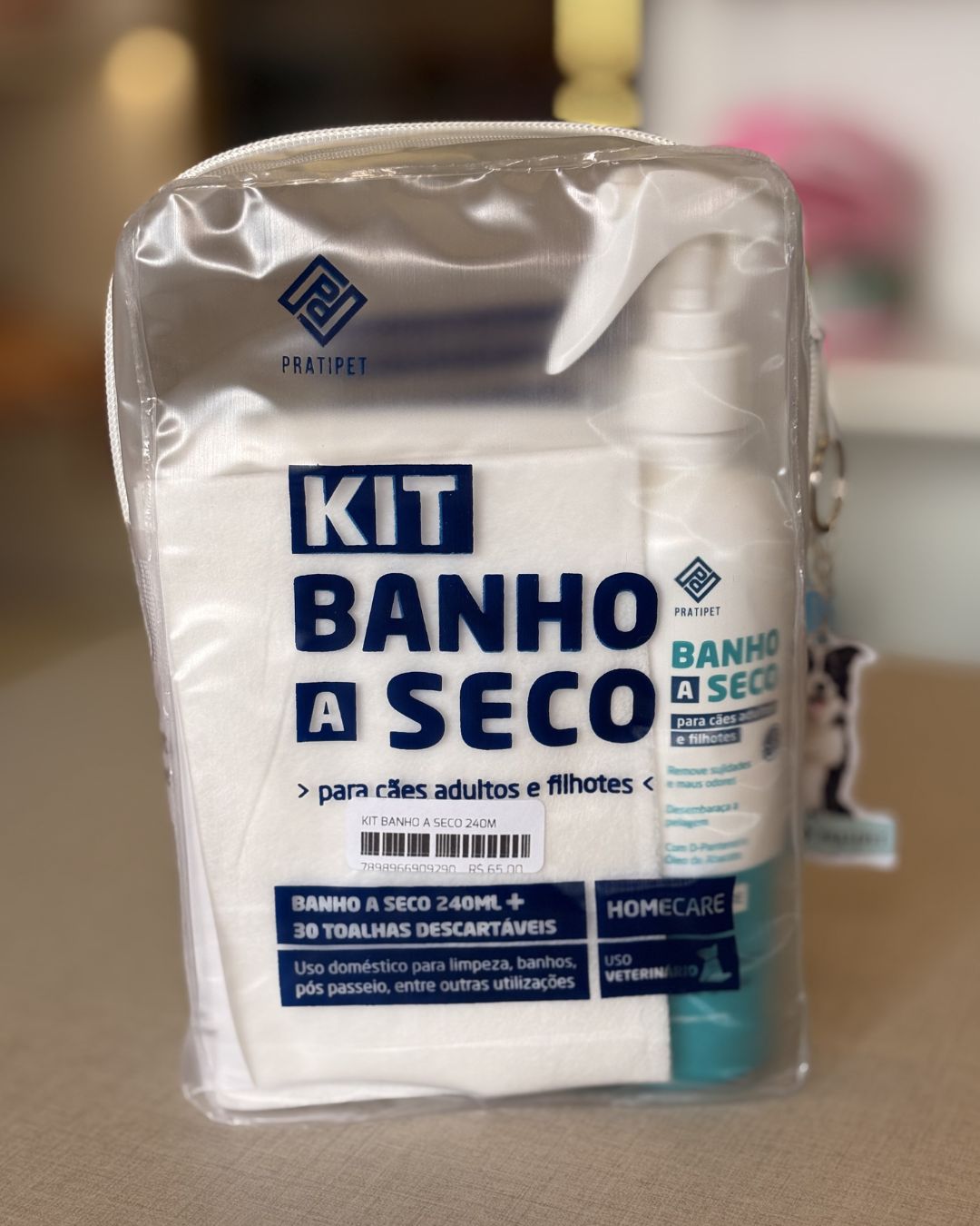 Kit Banho a Seco (Pratipet)