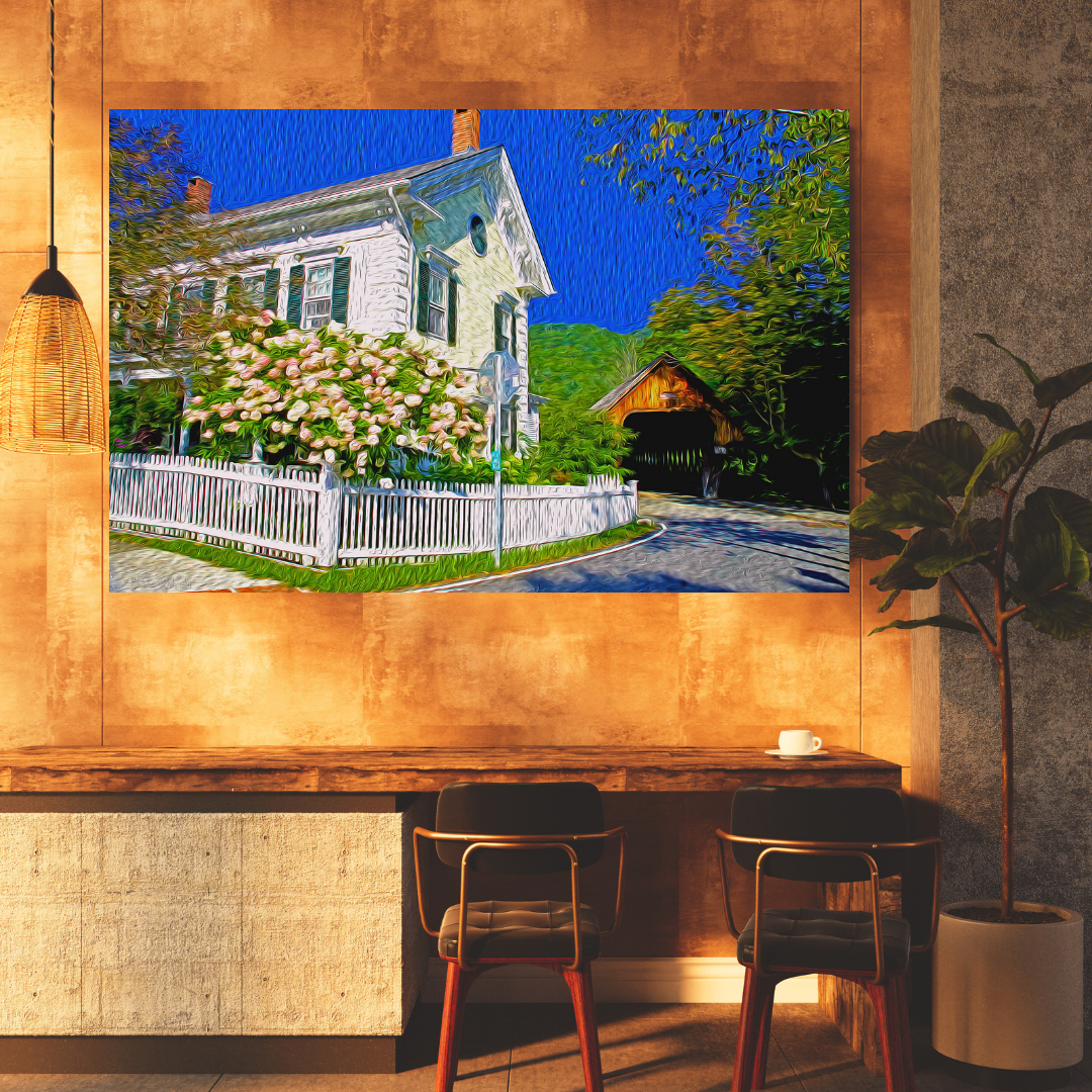 Vermont Home & Covered Bridge