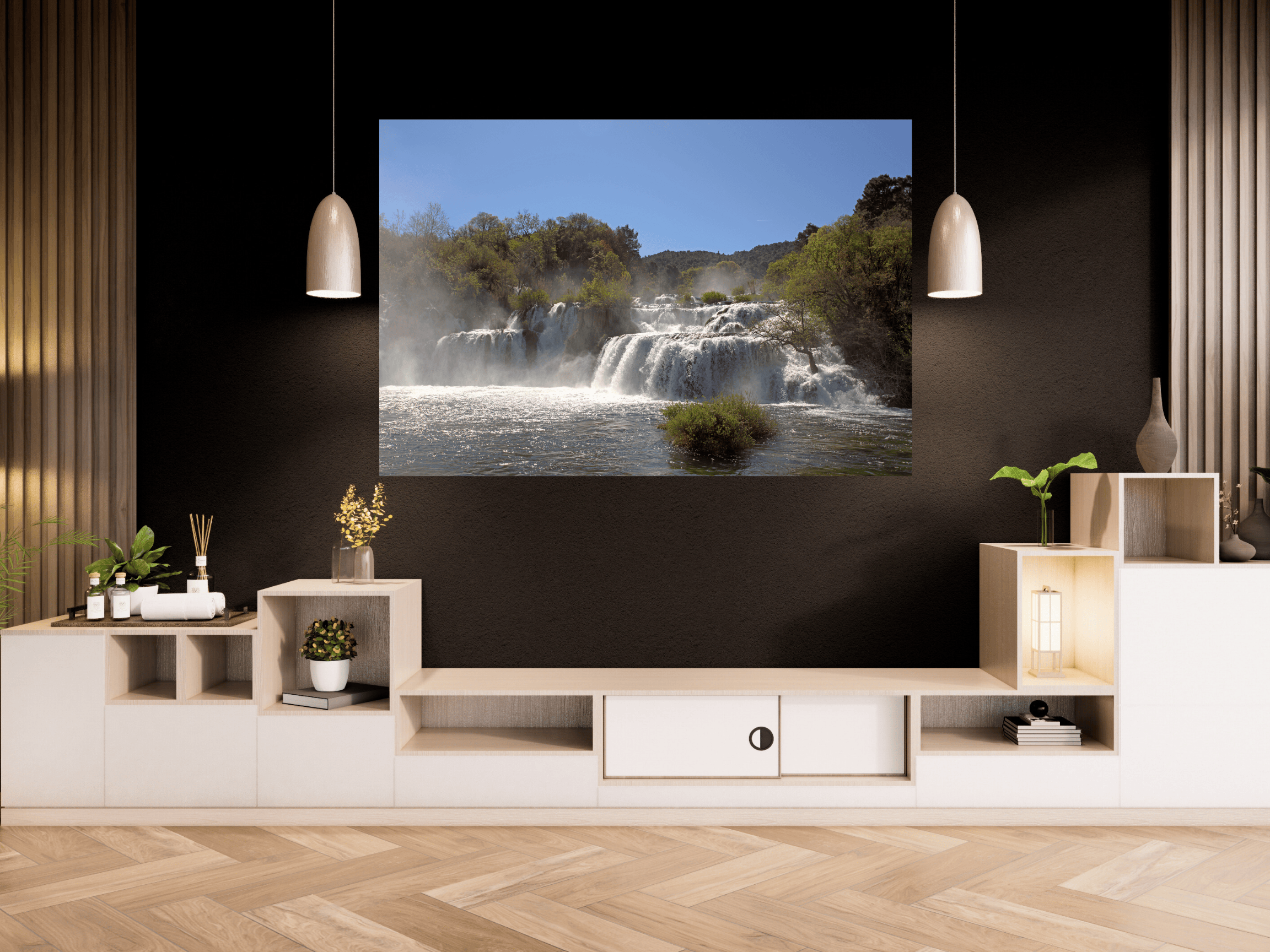 Waterfall Landscape Wall Art