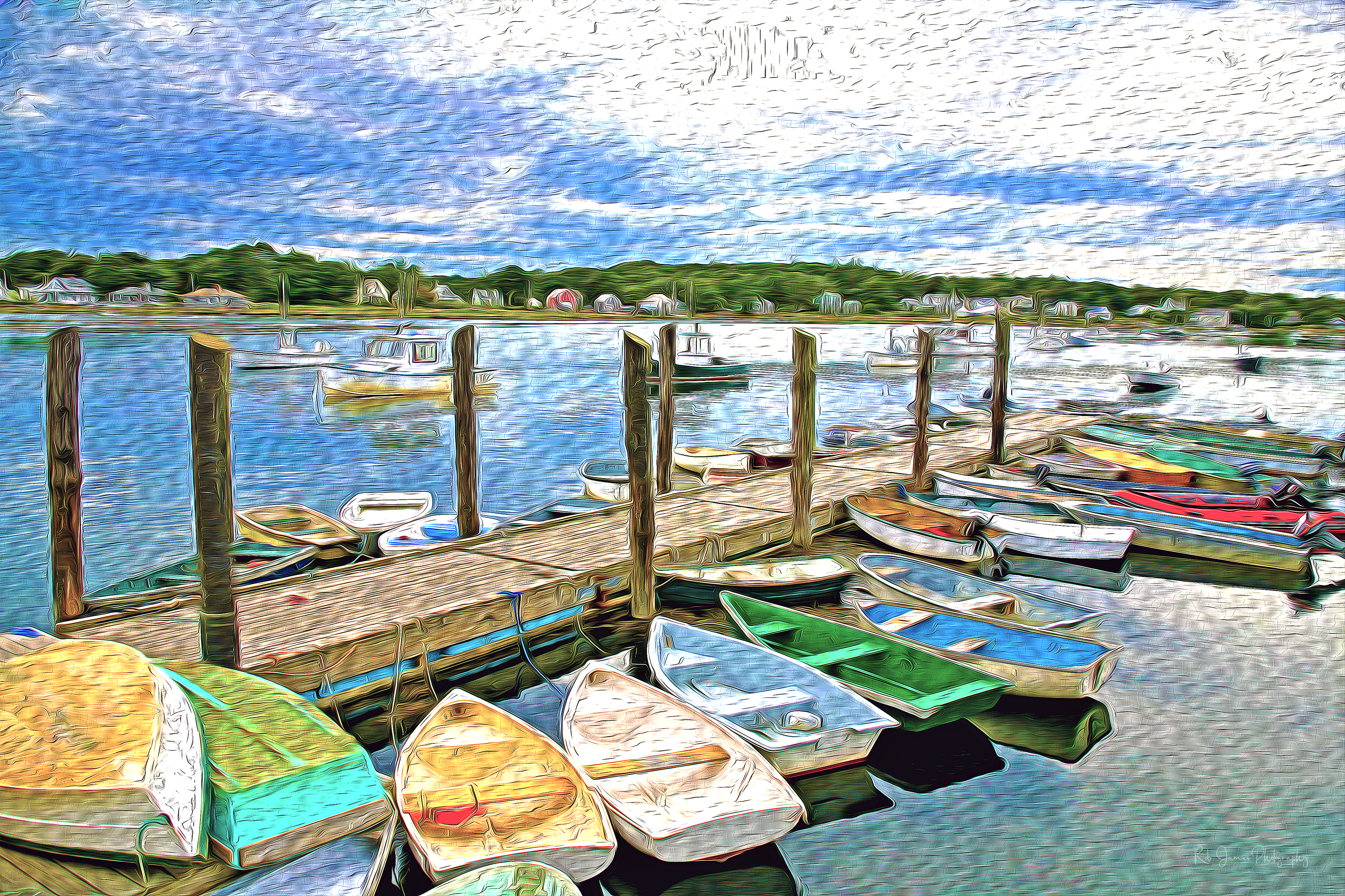 Rowboats in Maine