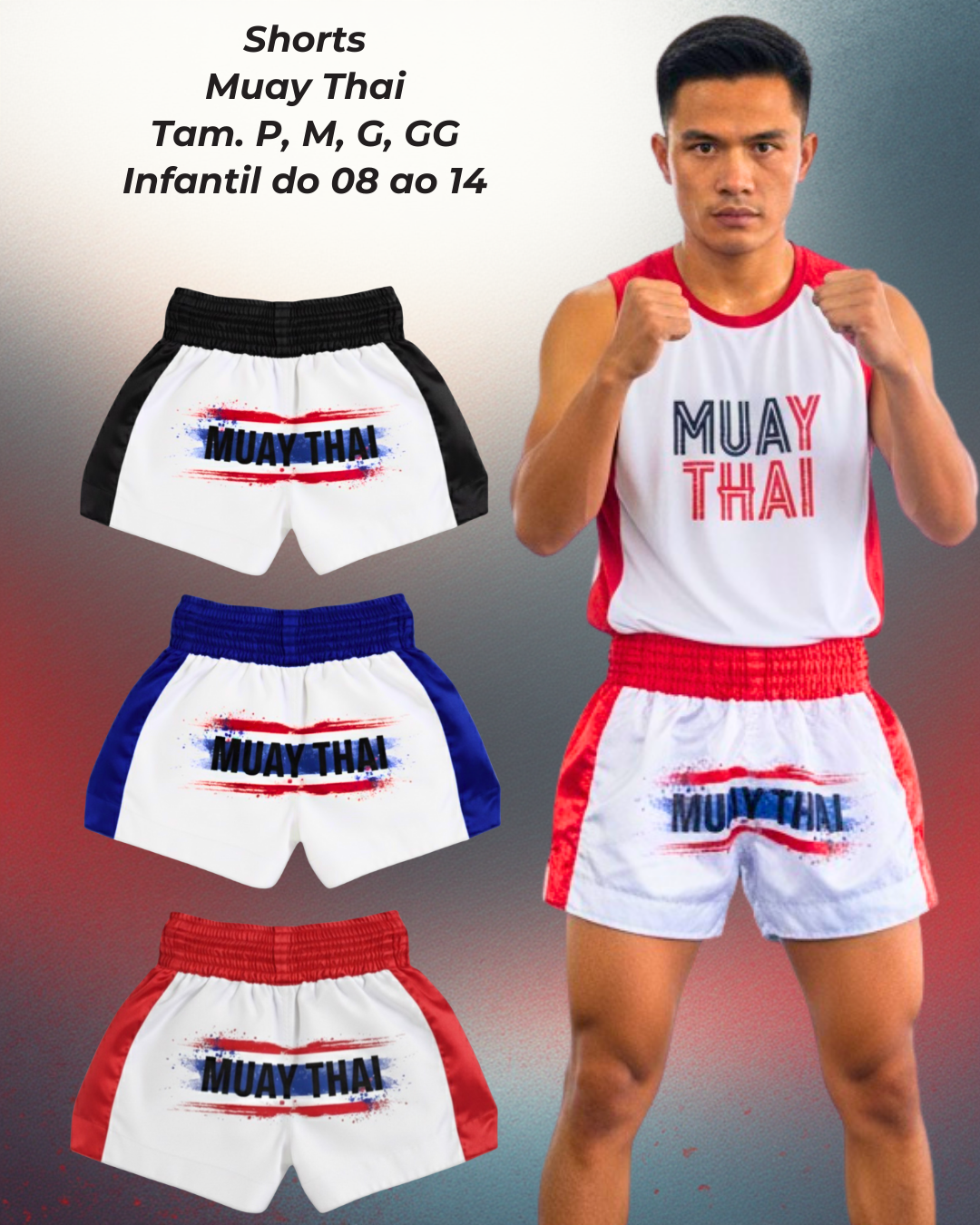 Shorts muay thai/ kickboxing