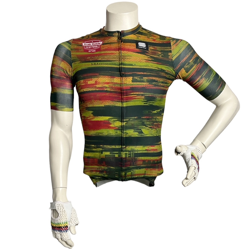 2023 Sportful Strade Bianchi Cycling Jersey Small