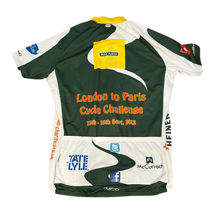 London To Paris Cycling Jersey  X Large
