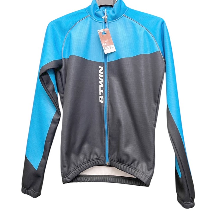 Btwin Youths Cycling Jacket 14 Years