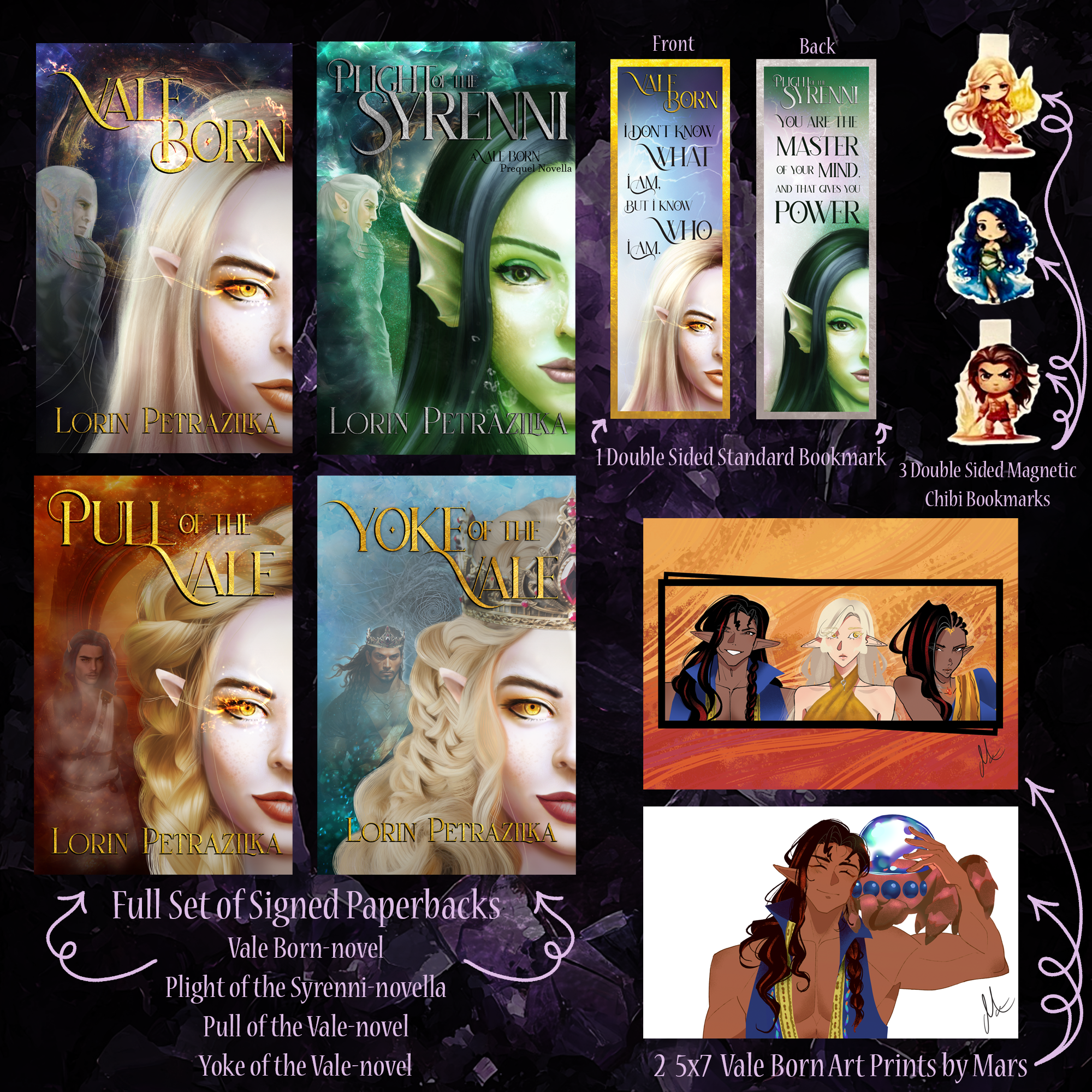 Complete Vale Born series, paperback