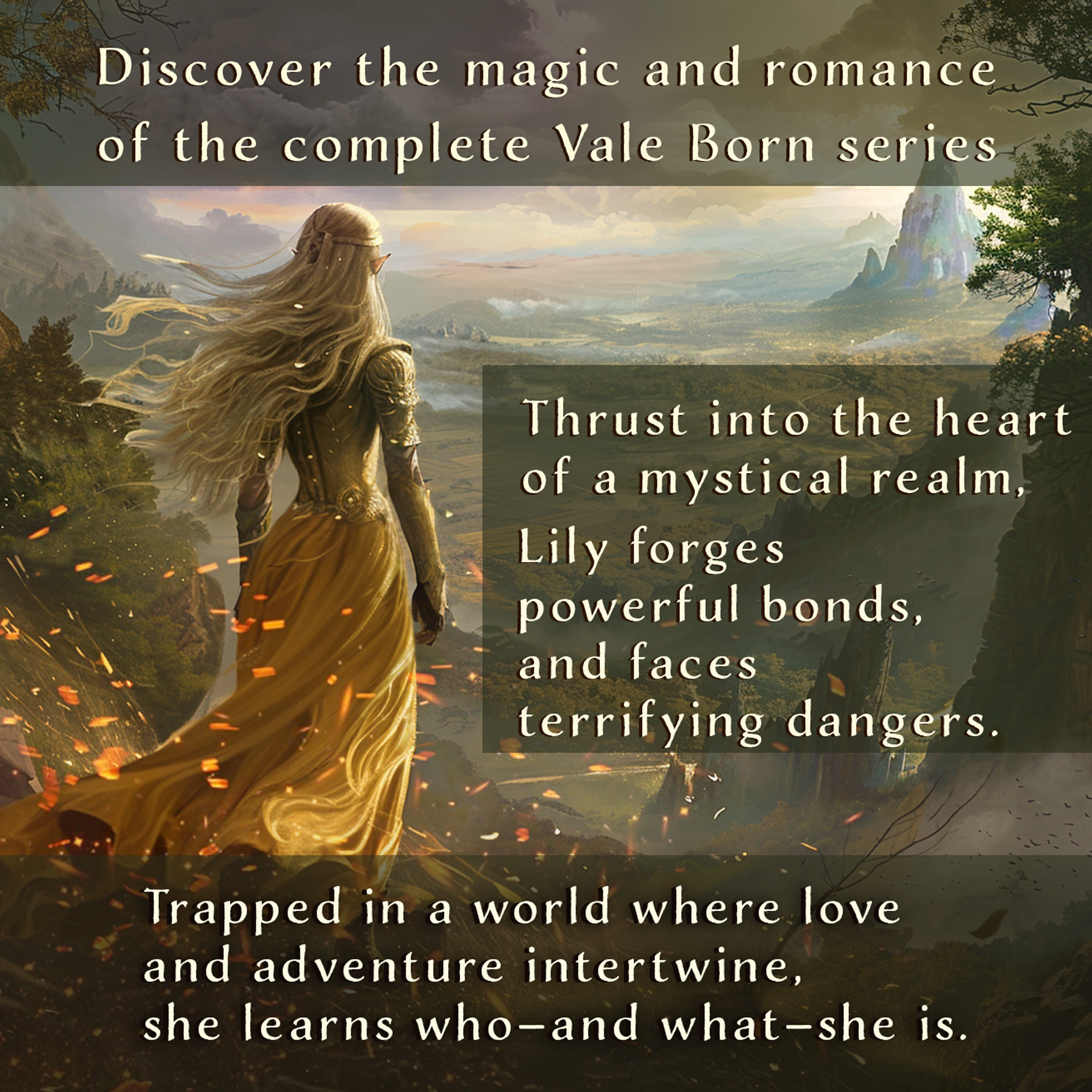 Complete Vale Born series, paperback