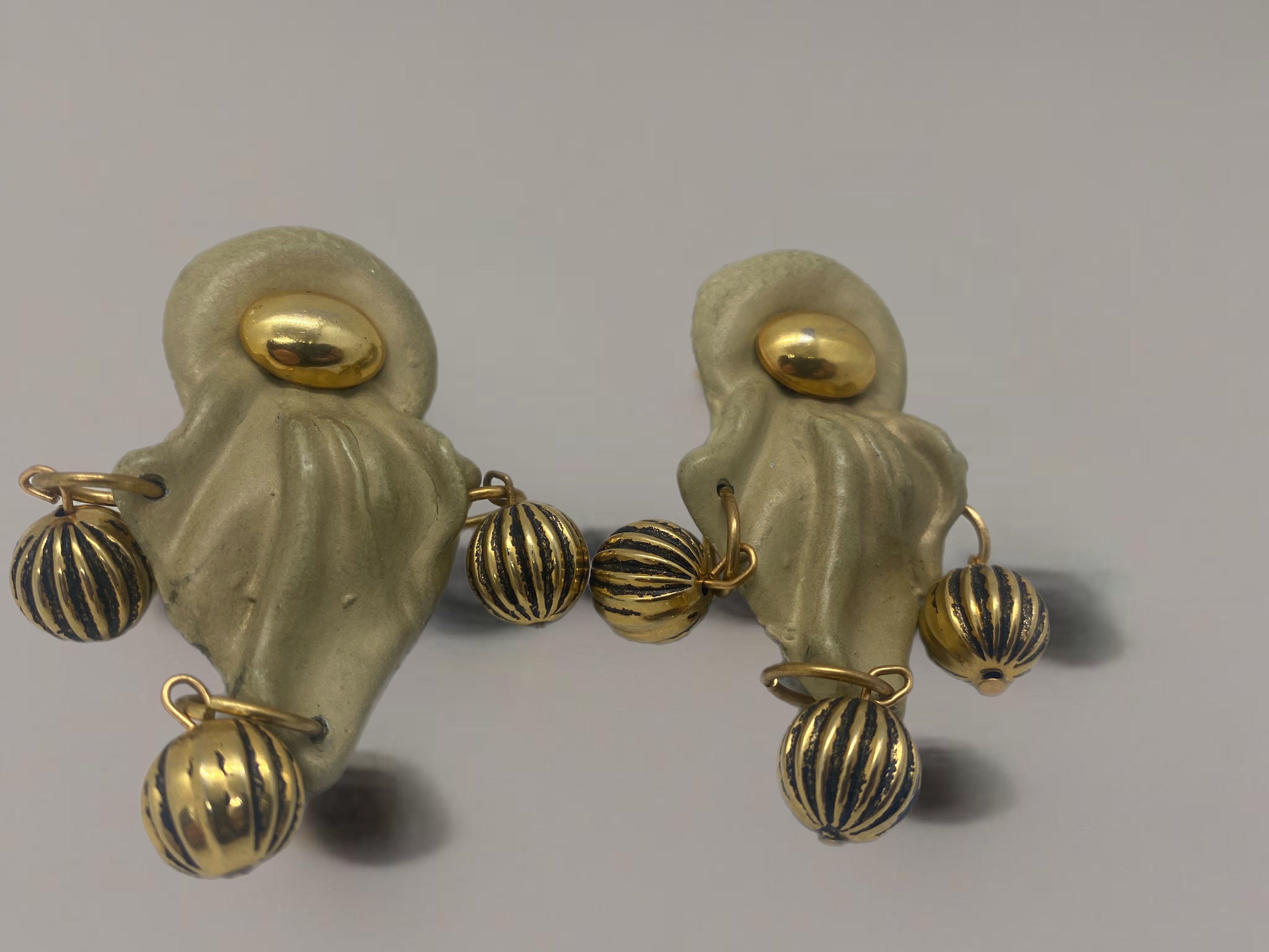 Jeff Lieb Vintage Clip-On Earrings (One of a Kind)