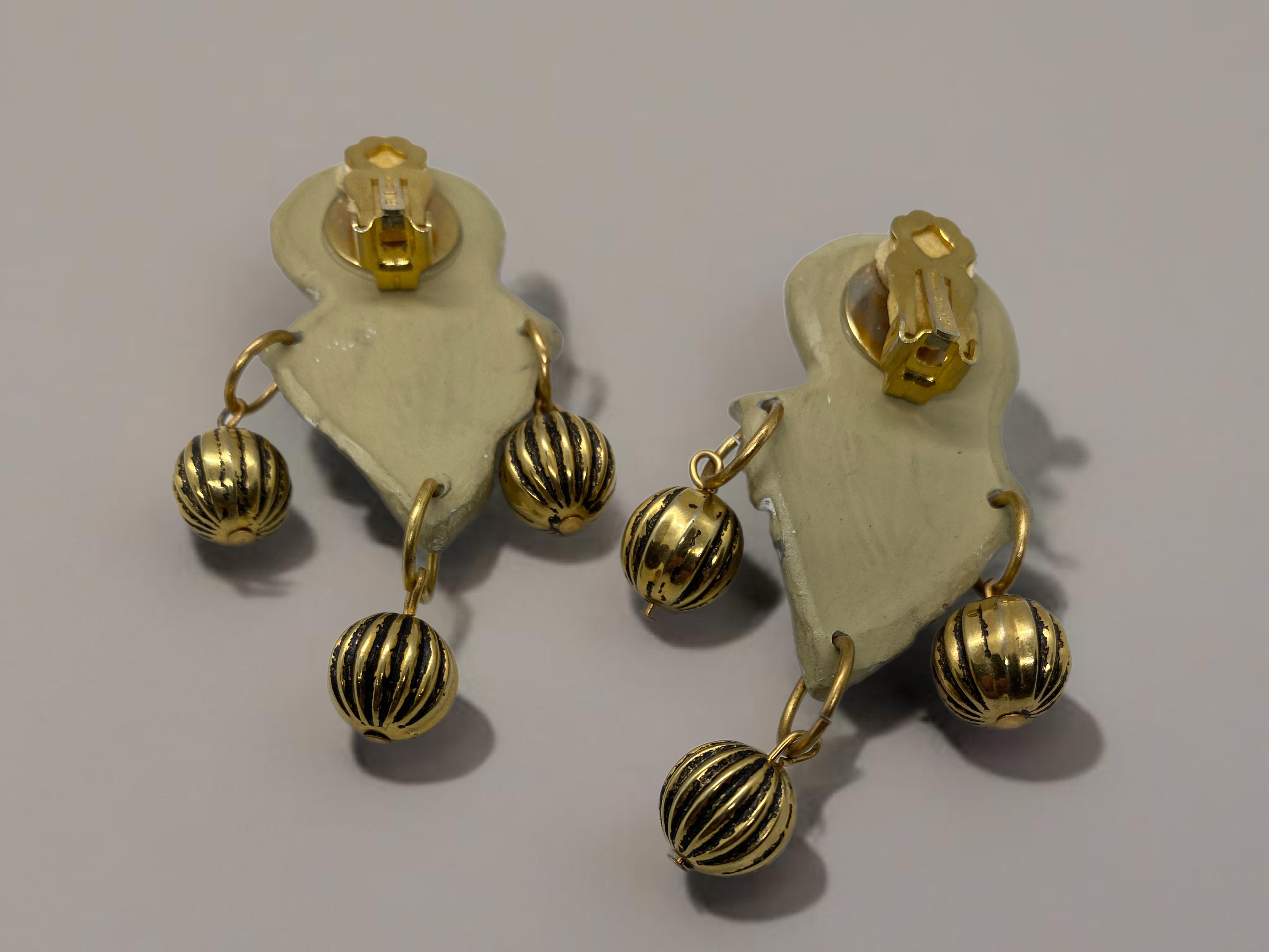 Jeff Lieb Vintage Clip-On Earrings (One of a Kind)