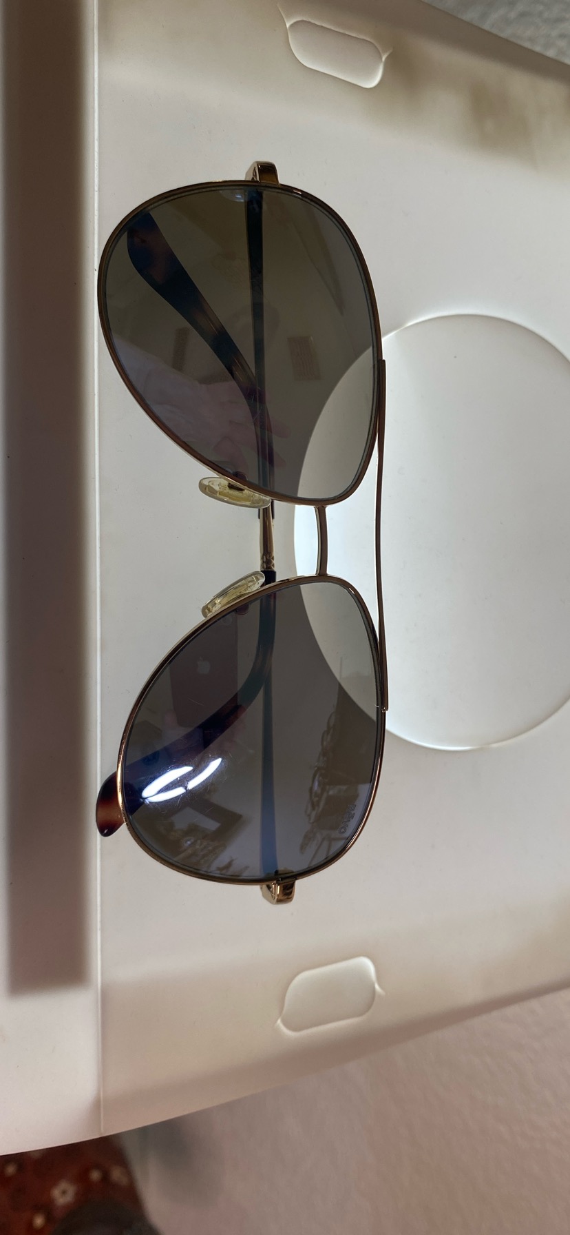 Revo Relay Sunglasses -Aviator Blue and Gold