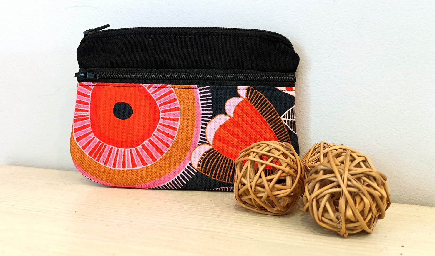 porte monnaie grand modèle/ porte cartes, étuis pour passeport, tissu coton , portefeuille, cadeau pour elle