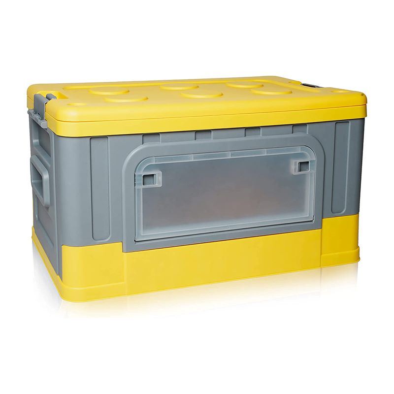 Lidded Storage Bins Instant Crate Collapsible Box