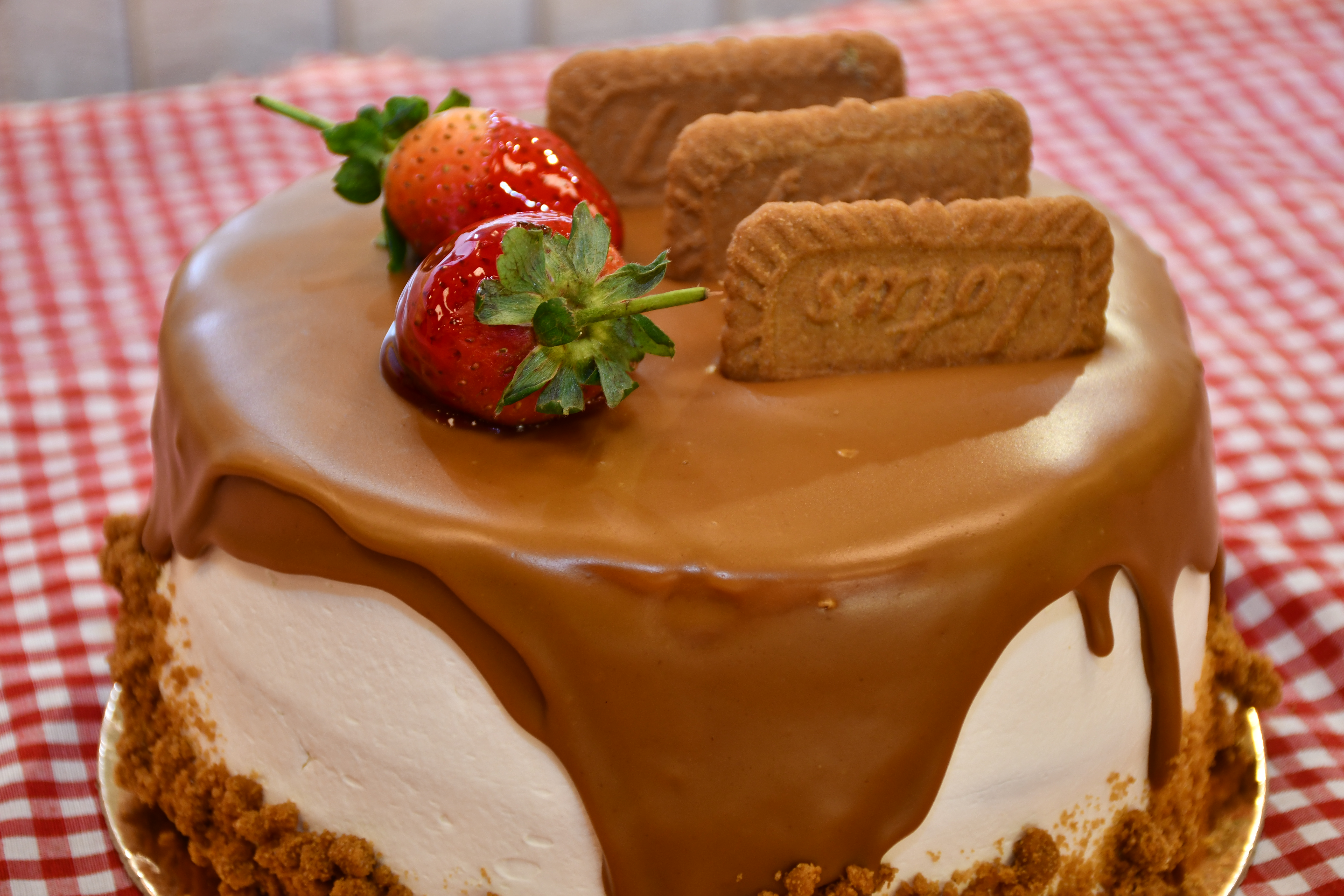 Lotus Caramel Lotus Biscuit Pasta  