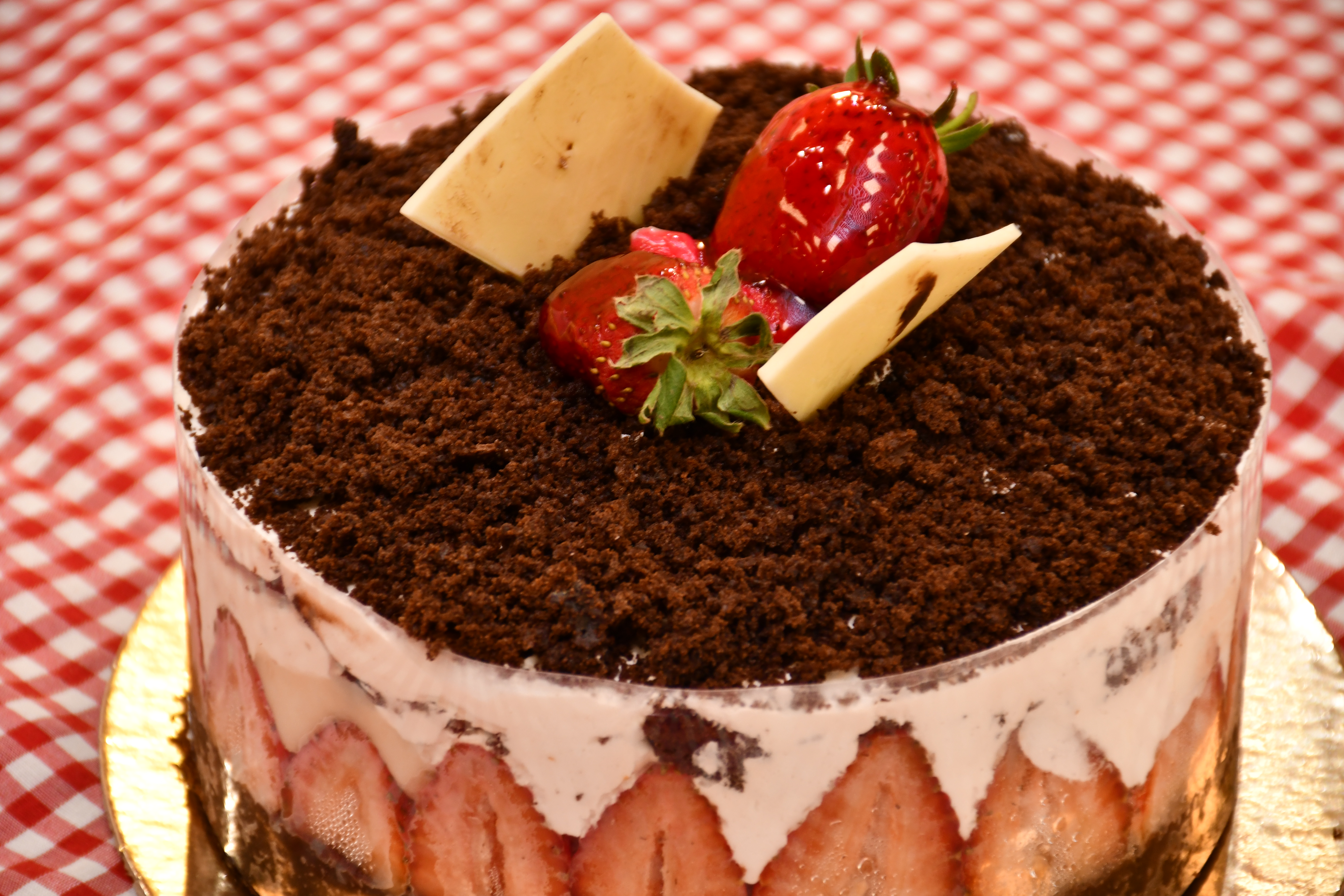 Strawberry Mois Cake