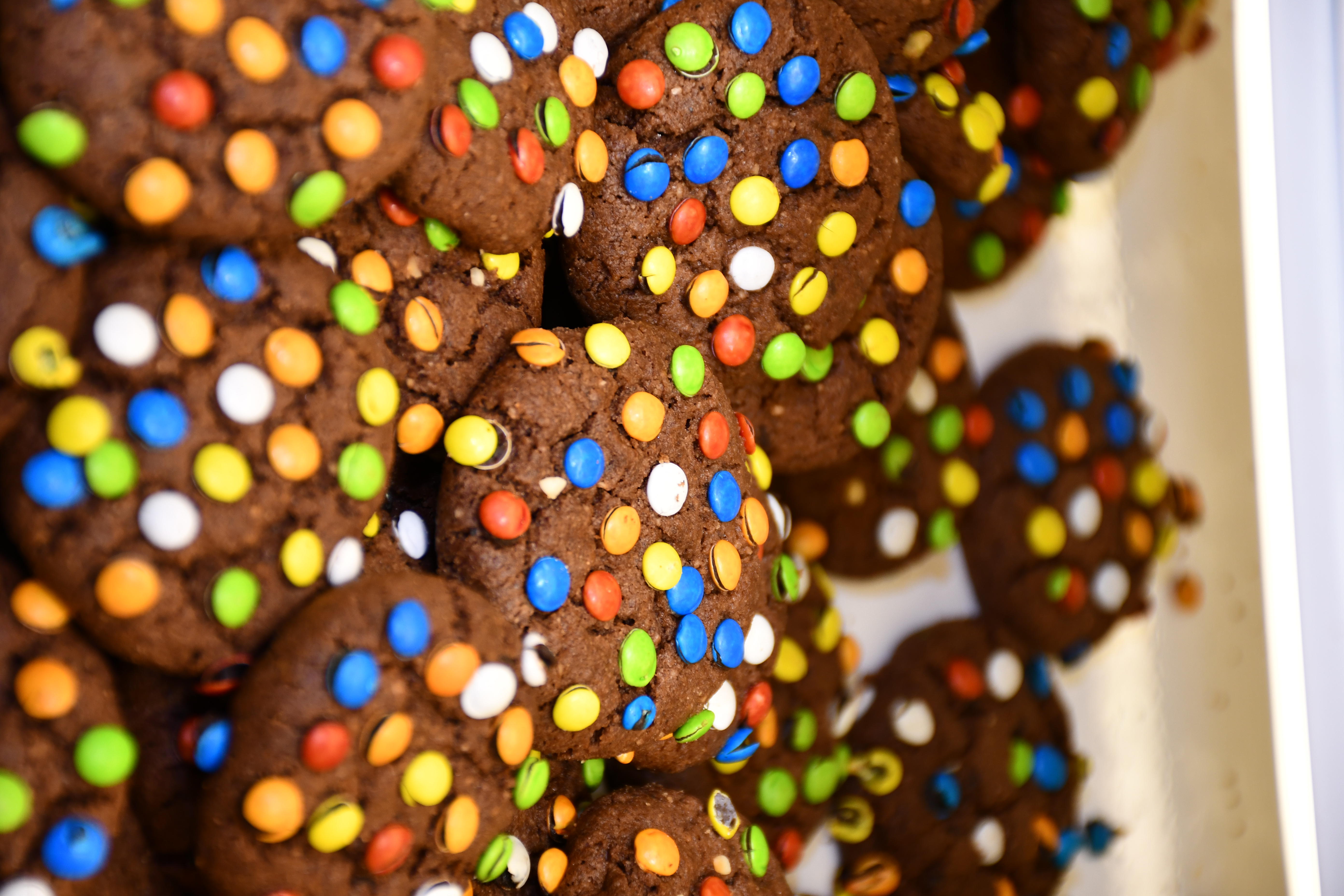 Renkli Bonbonlu Kurabiye