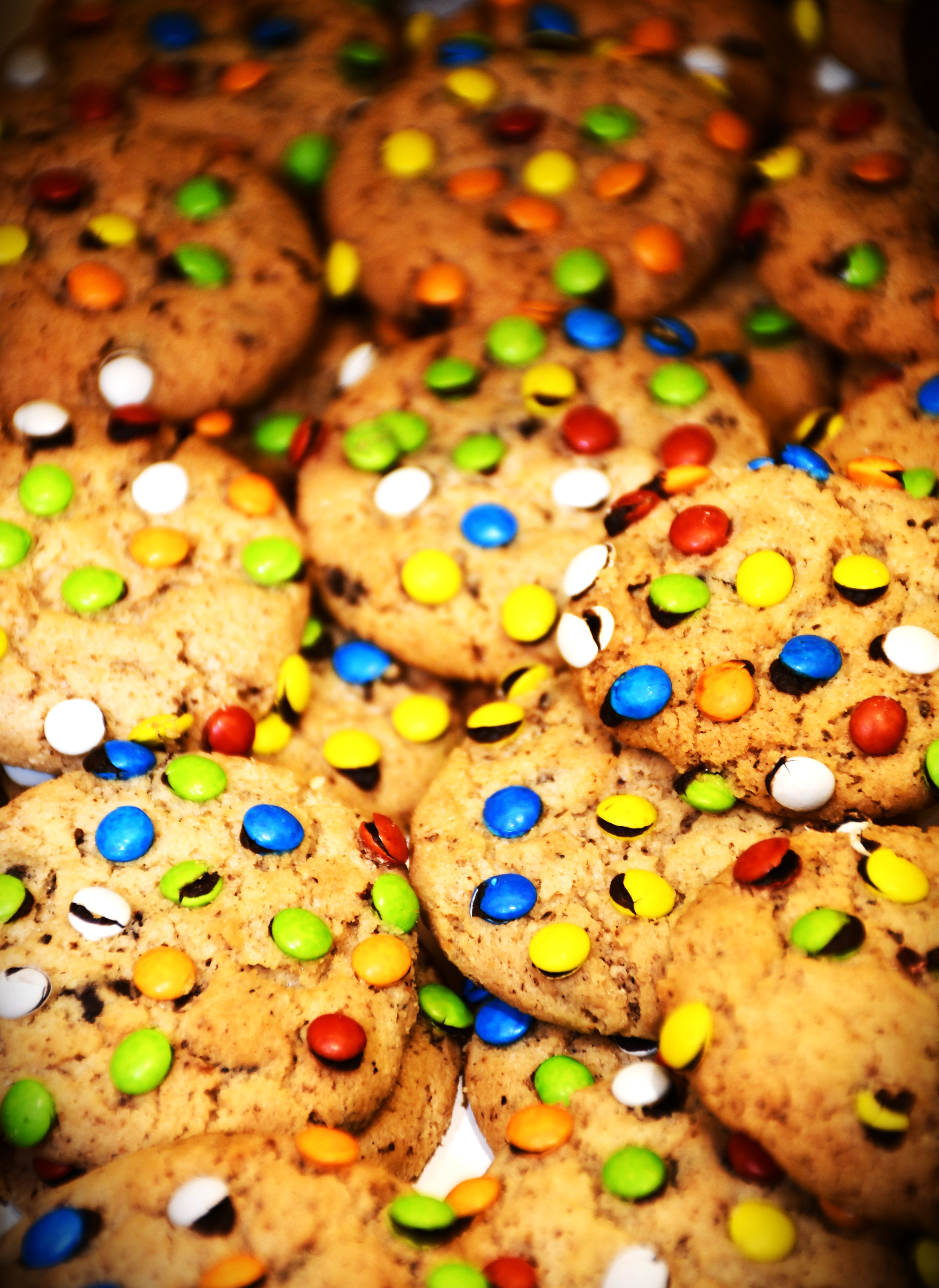 Renkli Bonbonlu Kurabiye