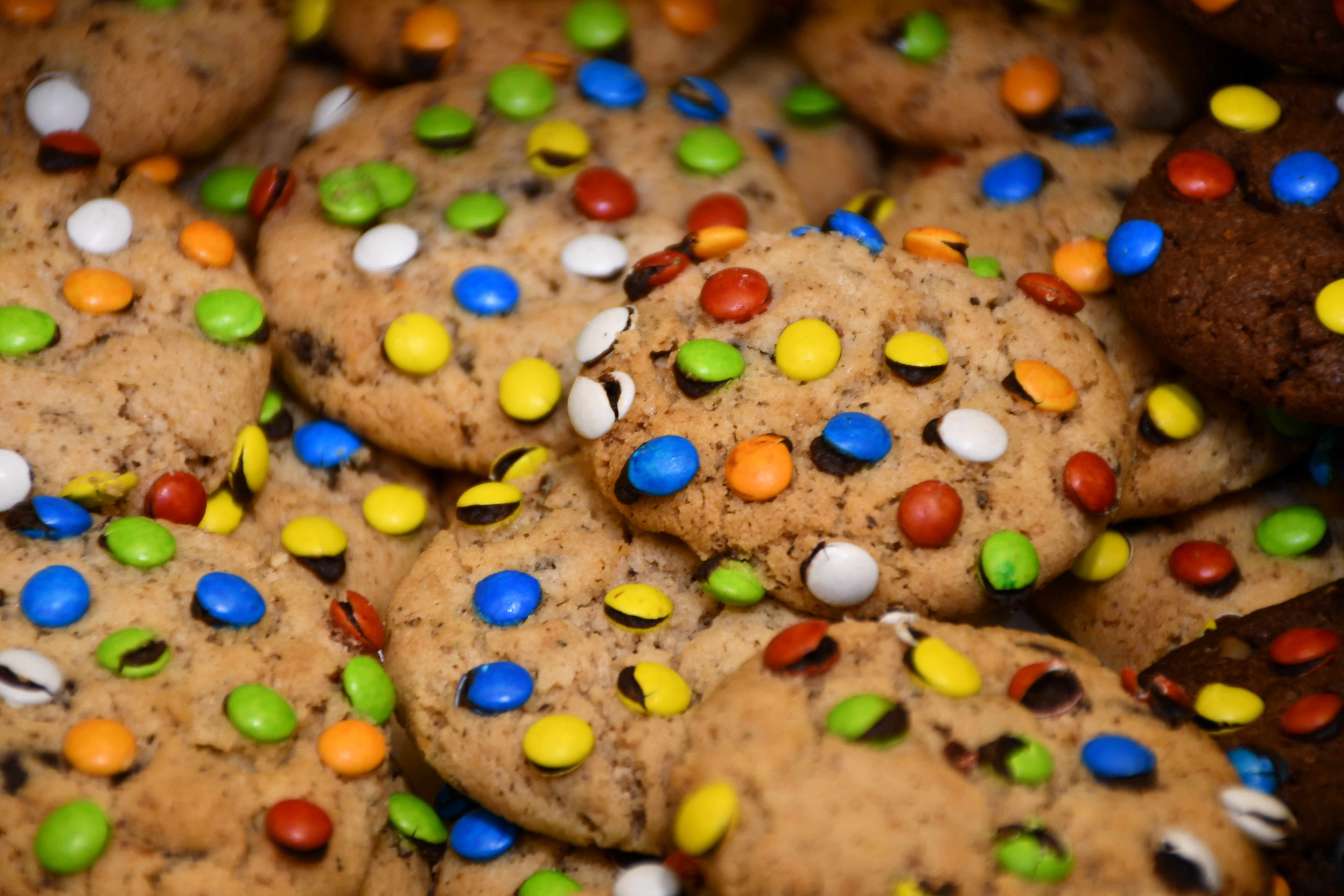 Renkli Bonbonlu Kurabiye